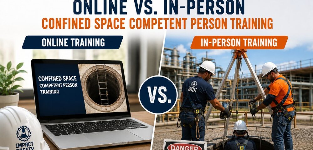Online vs. In-Person Confined Space Competent Person Training